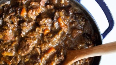 Foto de Duas Receitas – Cordeiro Ensopado e Feijão Branco com Ensopado de Carneiro